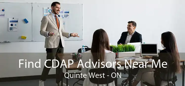 Find CDAP Advisors Near Me Quinte West - ON